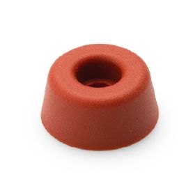 Door buffer rubber red Ø20x10 mm