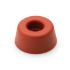 Door buffer rubber red Ø20x10 mm