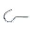 DX Screw hook 60mm galvanized