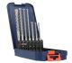 Hammer drill bit set 7pc SDS